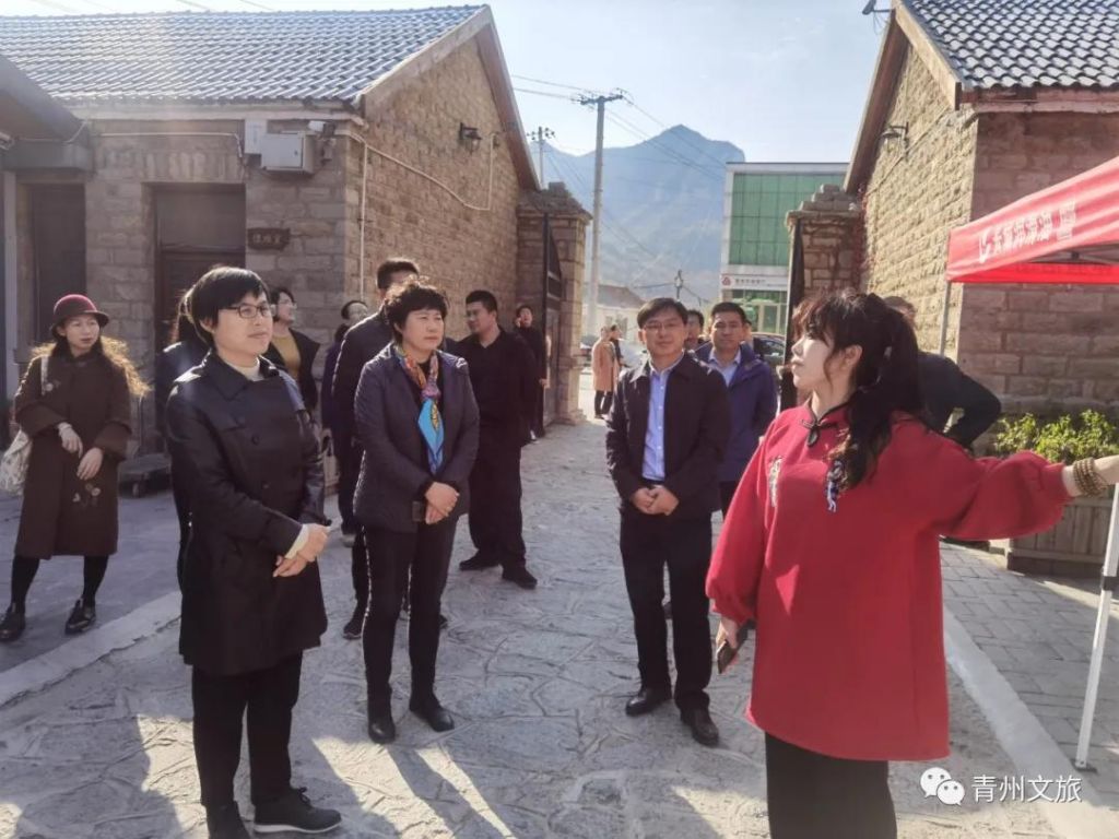 青州市副市長翟敏帶隊到廟子鎮開展重點文旅項目現場調研