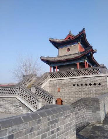 青州八景之南樓夜月