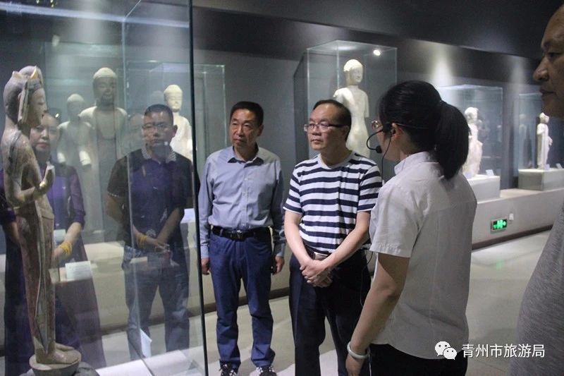四川遂寧人大副主任戴見明一行來青州考察全域旅游等方面的工作