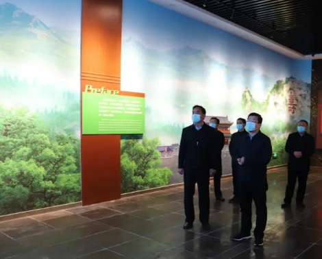 市委常委、組織部部長李磊到青州古城生態.旅游展館調研