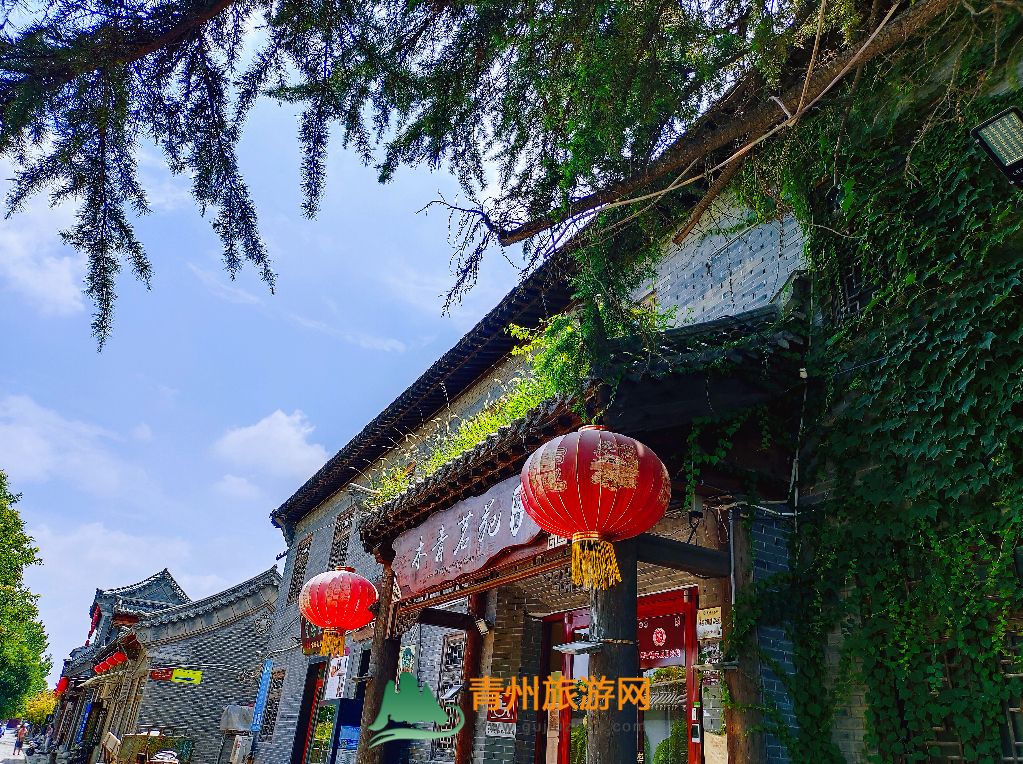 85后外地小姐姐，在青州古城內(nèi)建了一個漂亮院子