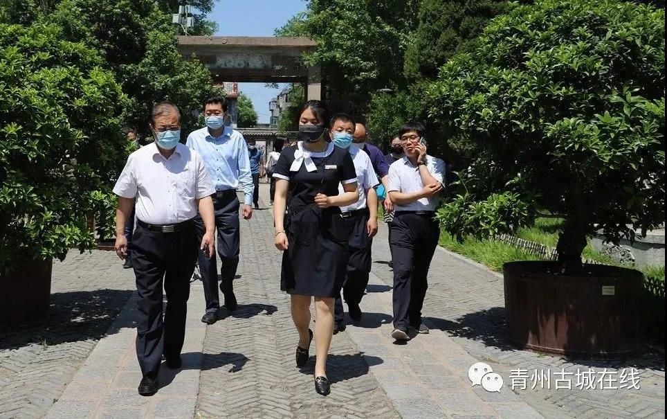 諸城市全域旅游考察團(tuán)到青州古城考察調(diào)研