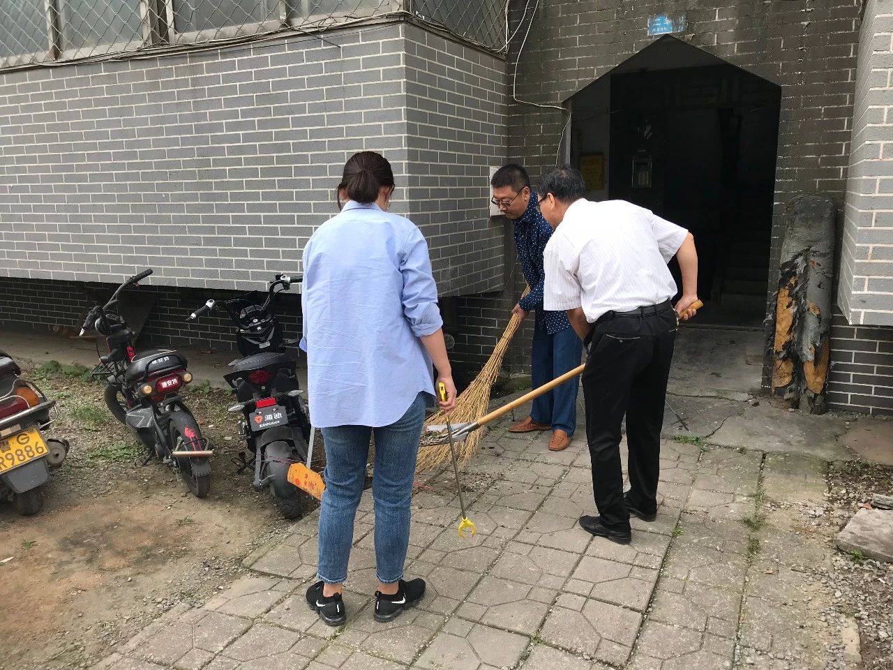 青州旅游發展委員會迎接衛生城市復審